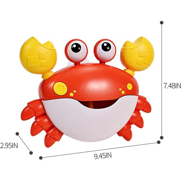 Bath Toy Musical Bubble Crab for Children Multivariant