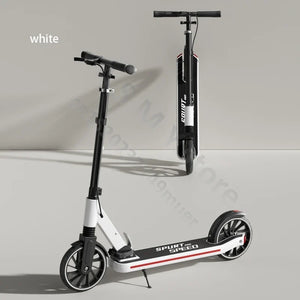 Foldable Kick Scooter for Kids & Adults – 2-Wheel Scooter