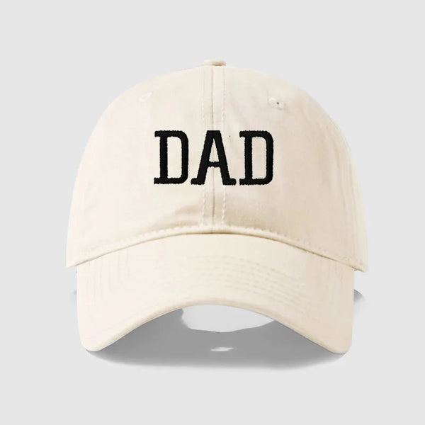 Embroidered Cotton Baseball Cap MOM and DAD