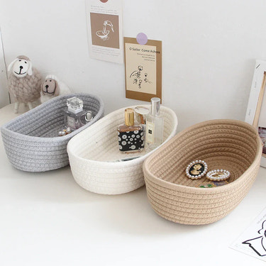 Oval Storage Basket Multivariant - MOOGCO Baby