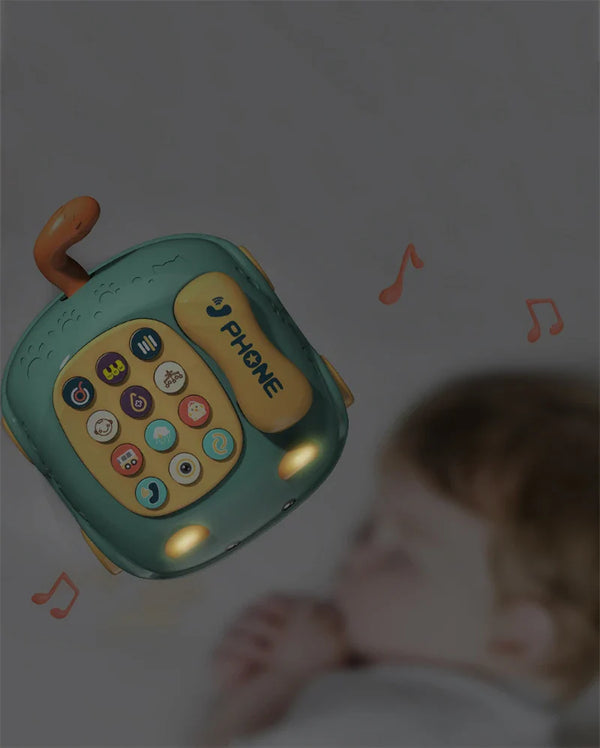 Montessori Musical Toy Telephone Cat