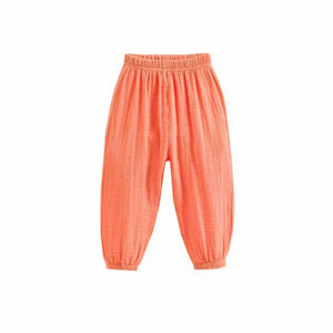 Summer long trousers for children multivariant