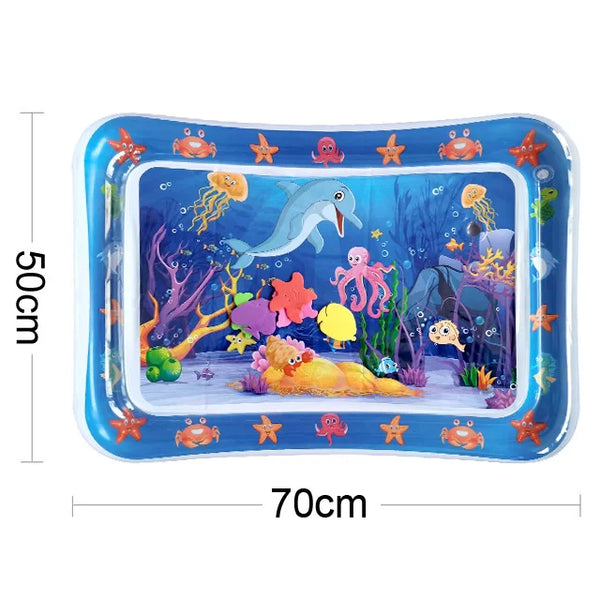 Inflatable play mat with water for children multivariant