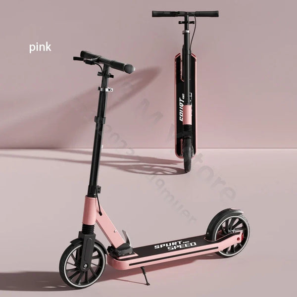 Foldable Kick Scooter for Kids & Adults – 2-Wheel Scooter