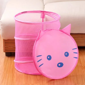 Storage Bin with Lid Cartoon Multivariant