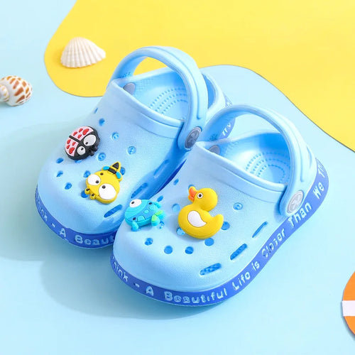 Kids Rubber Jelly Clogs – Fun & Comfy (1–6 Years)