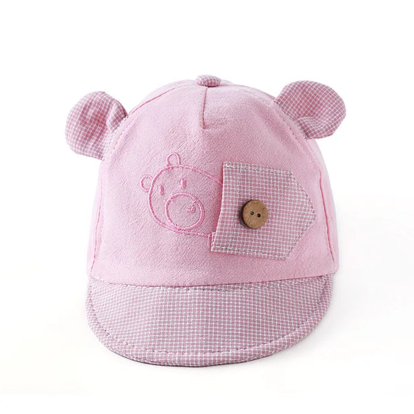 Summer cap with fun animals for children multivariant