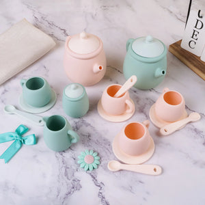 Tea Set Silicone Toy for Children Multivariant