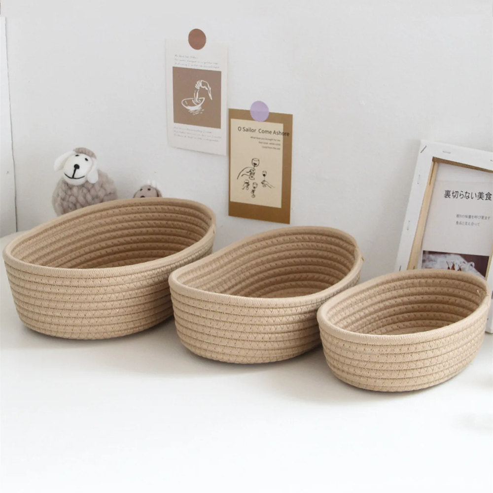 Oval Storage Basket Multivariant - MOOGCO Baby