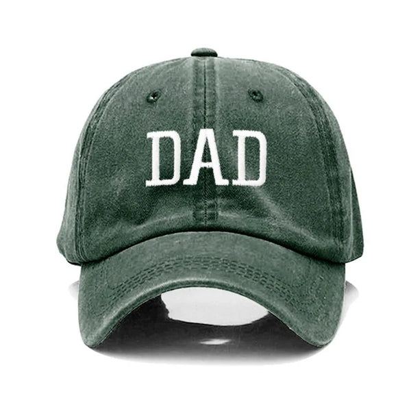 Embroidered Cotton Baseball Cap MOM and DAD