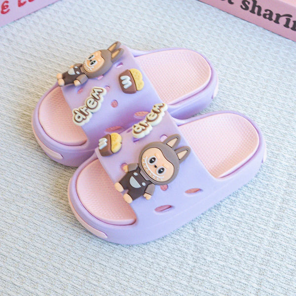 Cartoon EVA Slippers for Kids – Ages 2–10