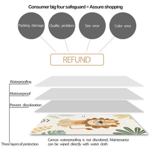 Decorative Picture "Jungle Animals" Multivariant