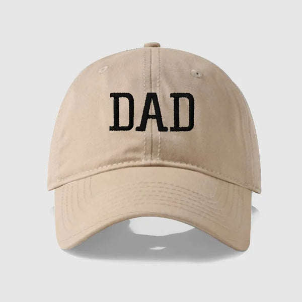 Embroidered Cotton Baseball Cap MOM and DAD
