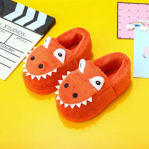 Soft Dino Slippers for Toddlers – Ages 1–6