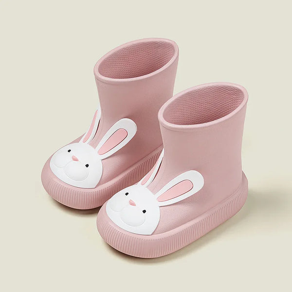 Non-slip rubber rain boots with animals multivariant