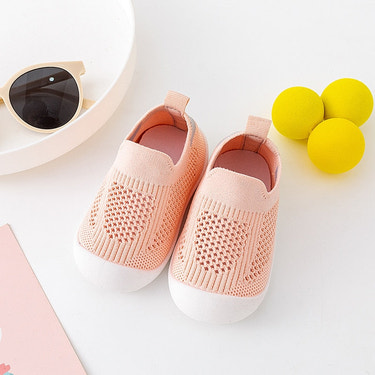 Pink baby first walkers for infants, perfect for early steps and stylish comfort.