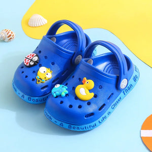 Kids Rubber Jelly Clogs – Fun & Comfy (1–6 Years)