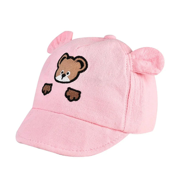 Summer cap with fun animals for children multivariant
