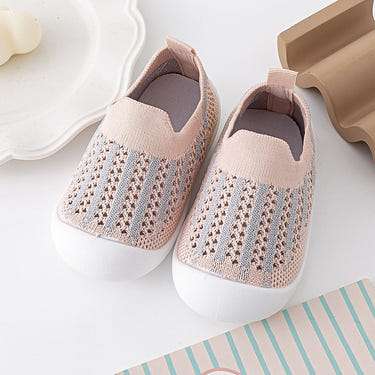 Baby First Walkers in Pink Mix - Cute and comfy shoes for your little one's first steps.