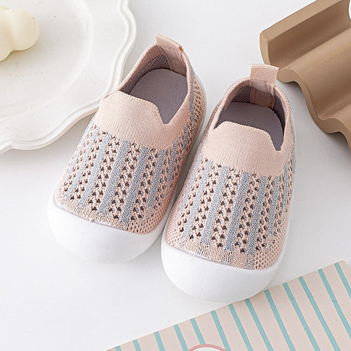 Baby First Walkers in Pink Mix - Cute and comfy shoes for your little one's first steps.