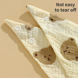 Bandana bib for children multivariant