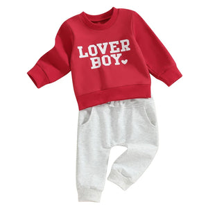 Pants and Sweatshirt Set for children "Lover Boy"