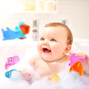 10pcs floating animal toys