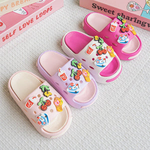 Fruit Kids Slippers – Soft & Non-Slip (Ages 2–9)