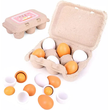 6-pack Toy Eggs with Container - MOOGCO Baby