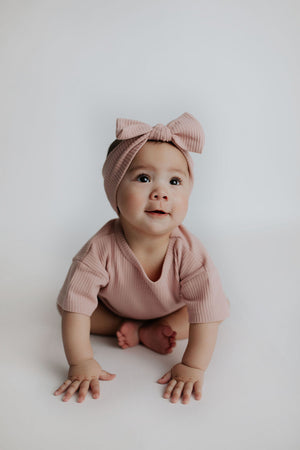 Rose Waffle Headband