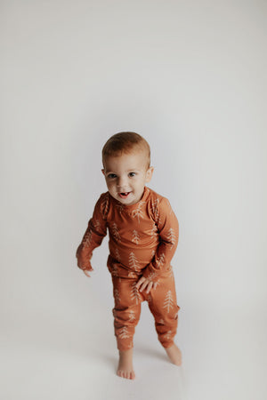 Winter Pine Tree Jammies