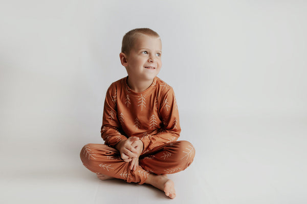Winter Pine Tree Jammies