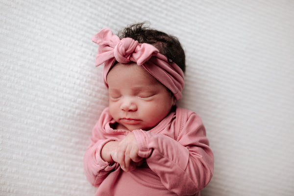 Rose Knotted Headband