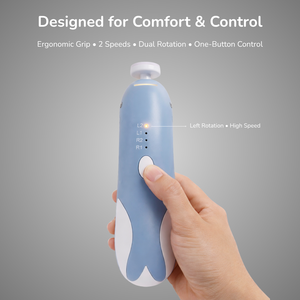 Haakaa Friendly Whale Nail Care Set - Harbour Blue