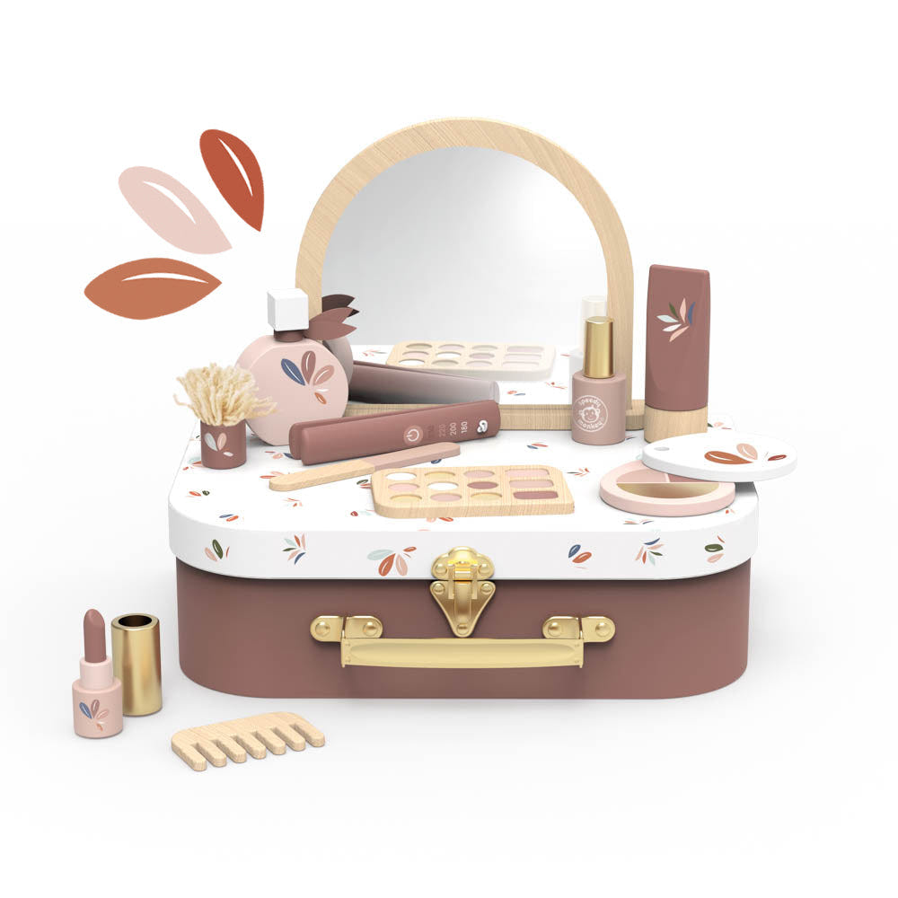 "Beauty Suitcase for kids - fun role play toy for imaginative play and creativity."