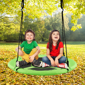2-in-1 40-inch kids hanging chair swing tent set for fun and relaxation in a playful design.