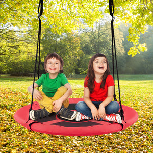 2-in-1 40 Inch Kids Hanging Chair Swing Tent Set for fun playtime and relaxation. Perfect for indoor and outdoor use.
