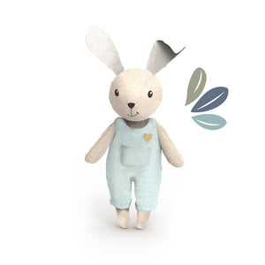Speedy Monkey Rabbit Family dolls multicolor 4-piece