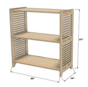 SPARROW- Medium Toy Shelf