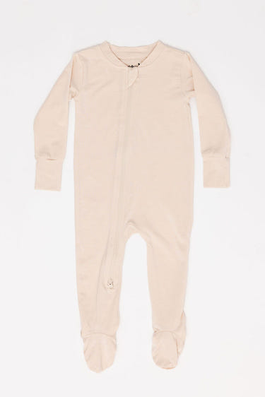 Sparrow CloudBlend™ Footed Pajamas for babies, soft and cozy sleepwear in a stylish design.