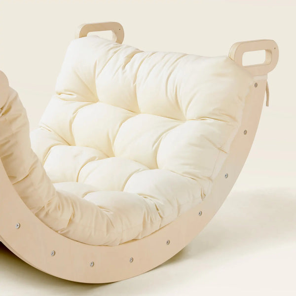 Tiny Land 7-in-1 Montessori Climbing Set with Thick Play Cushion
