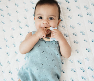 GooseWaddle Super Soft Play Mats - Cotton and Super Soft Quilted (Reversible)