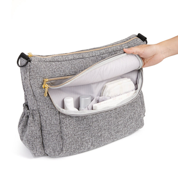 Tweed Luxe Stroller Organizer - MOOGCO Baby
