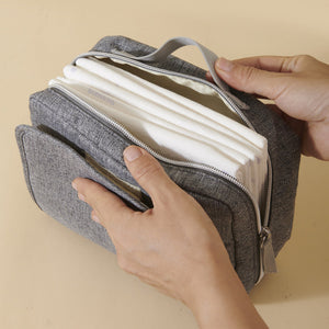 Stylish diaper changing bag in angle 8 view, perfect for on-the-go parents and baby essentials.