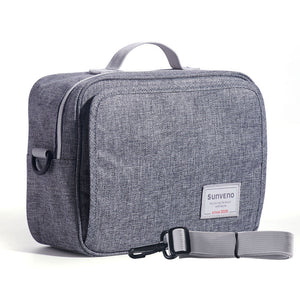 Stylish diaper changing bag with multiple pockets for organized baby essentials, perfect for on-the-go parents.