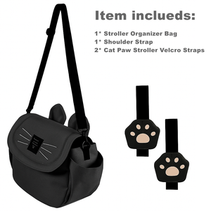 Kitty Paws Stroller Organizer