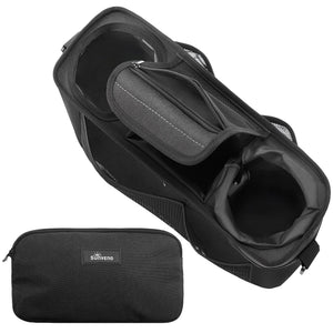 SUNVENO Stroller Organizer Bag with Detachable Parent Pouch, Dual Cup Holders, Adjustable Straps & Removable Shoulder Strap