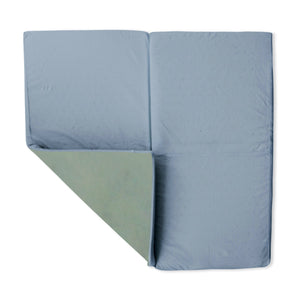 Sage + Breeze Organic Cotton Mat for babies, soft play mat in angle view, perfect for safe and comfortable playtime.