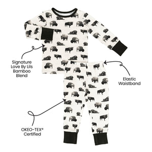 Stetson Bamboo 2-Piece Long Sleeve Set