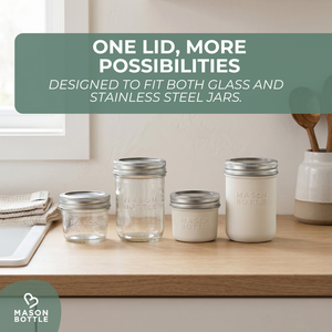 Stainless Steel Storage Lids, 4 Pack